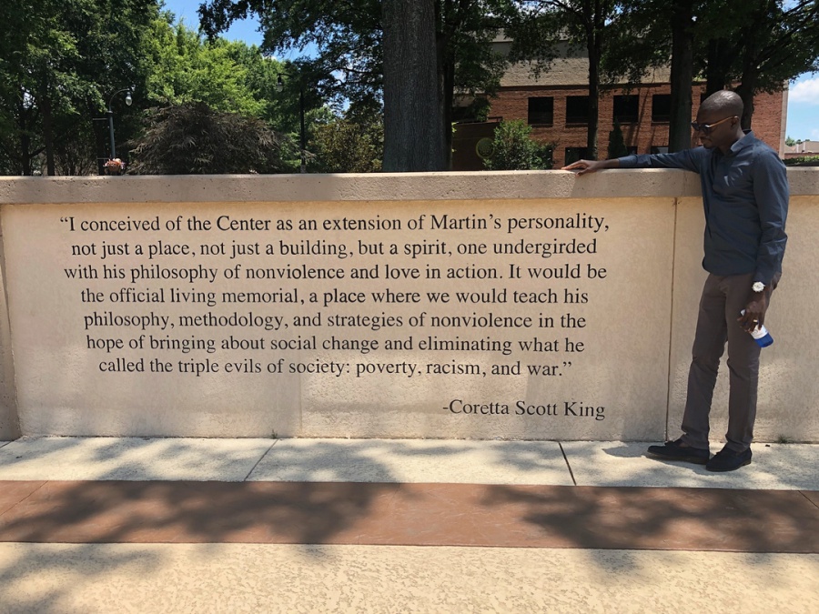 Walking in the shadows of Martin Luther King Jr