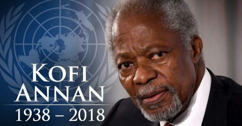 Former UN Secretary-General Kofi Annan Goes Home