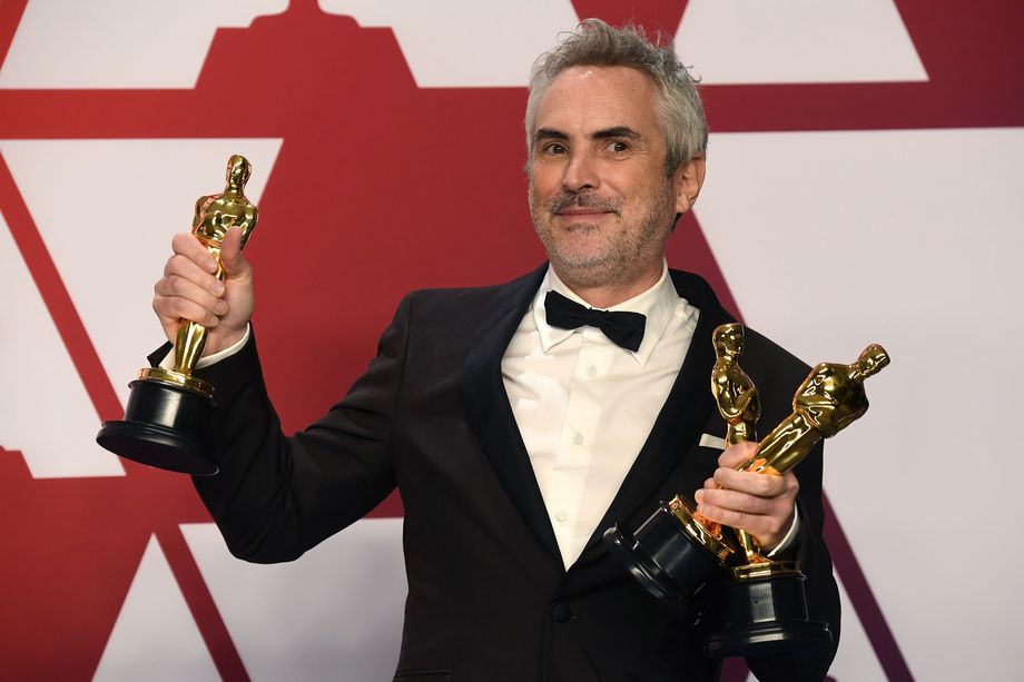 Alfonso Cuarón took home three awards at the Oscars for Roma. Frazer Harrison/Getty Images
