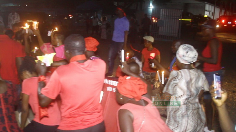 Photos: Takoradi hold vigil for kidnapped girls 