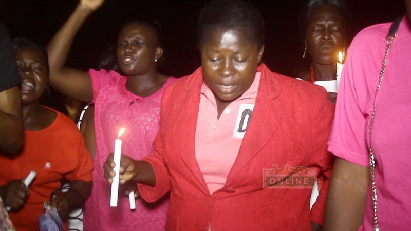 Photos: Takoradi hold vigil for kidnapped girls 