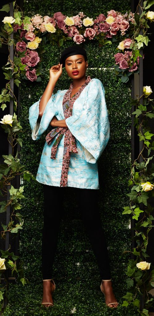 solange brocade kimono