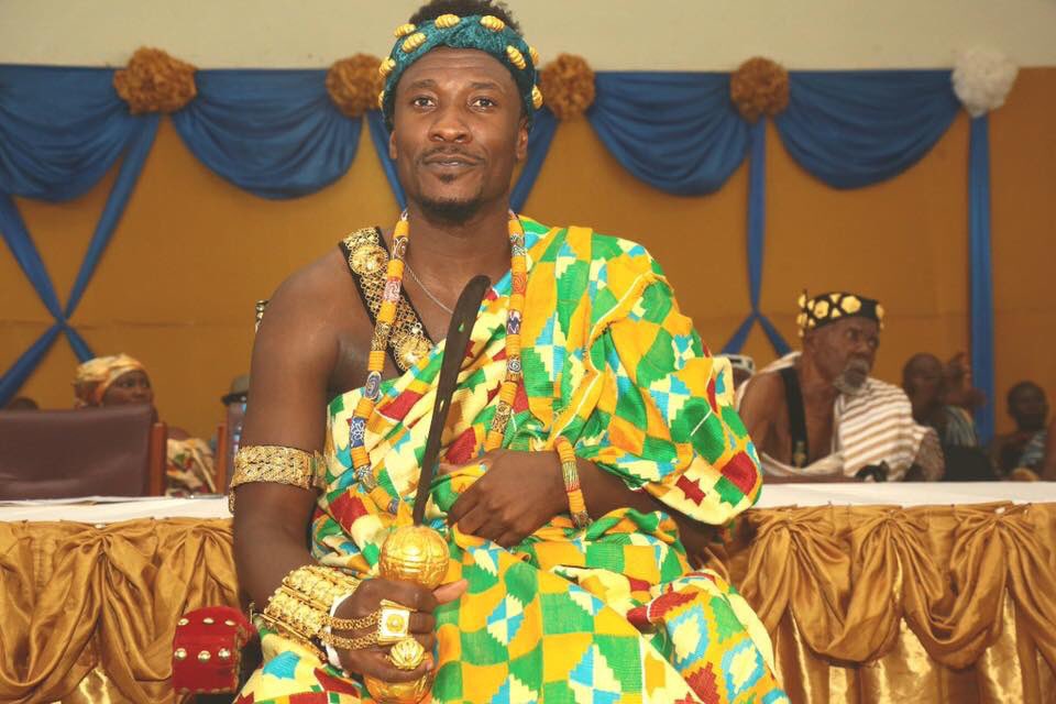 Photos: Asamoah Gyan installed as ‘kind-hearted, progressive chief’ in Hohoe.