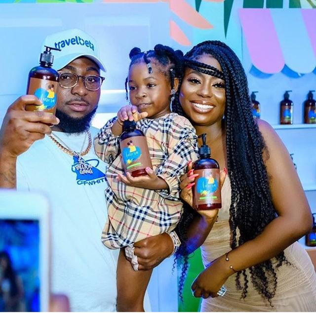 Davido's 4-year-old daughter launches haircare line.