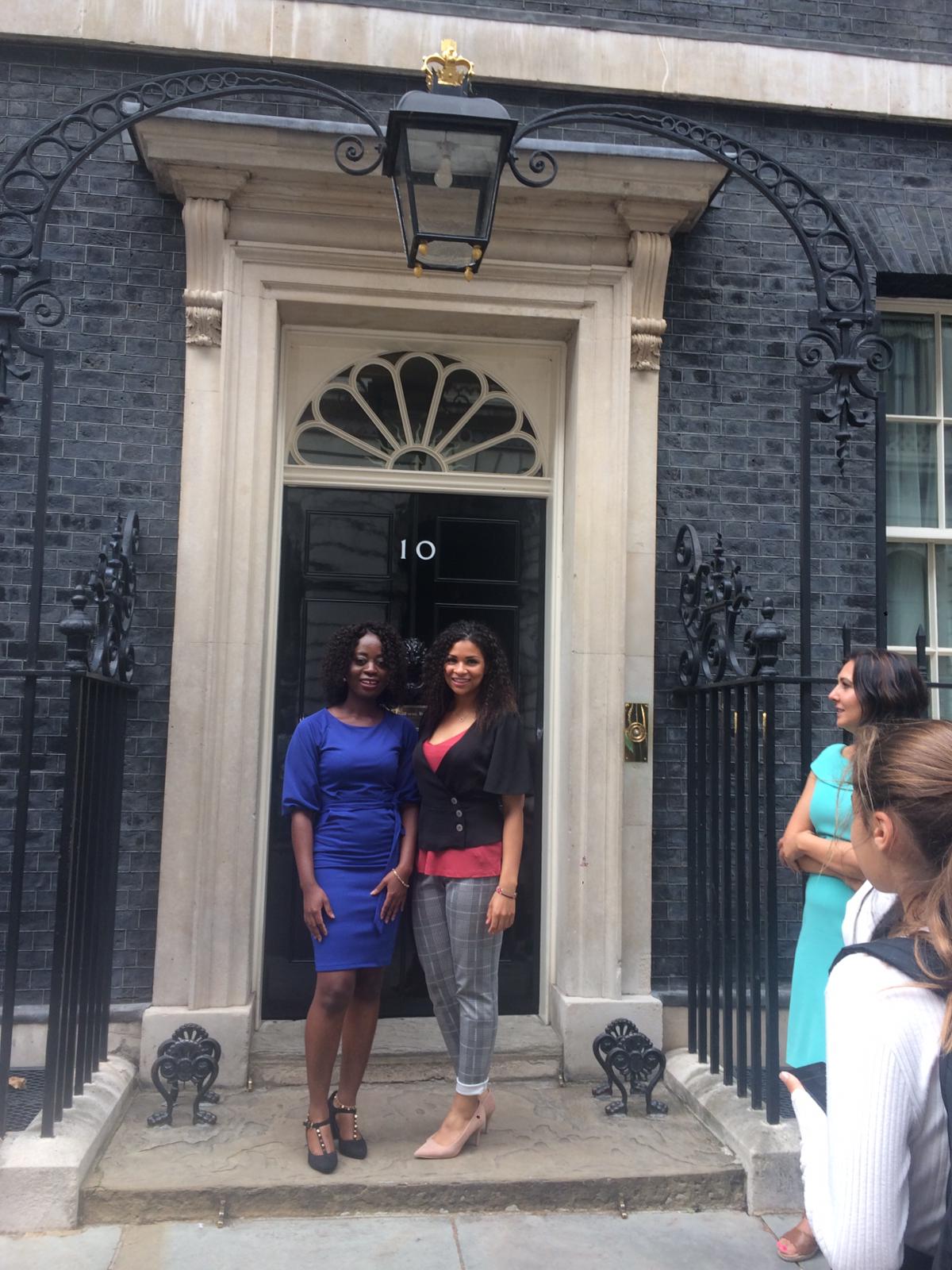 British Prime Minister hosts Freda Nyame, others at Downing Street to celebrate girls’ education & entrepreneurship