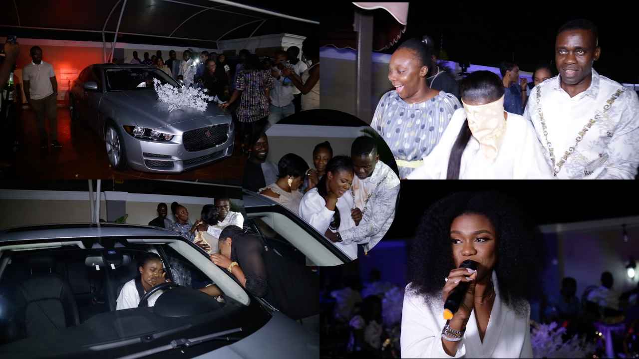 WATCH: Ohemaa Mercy gets surprised with a new car on her 42nd birthday