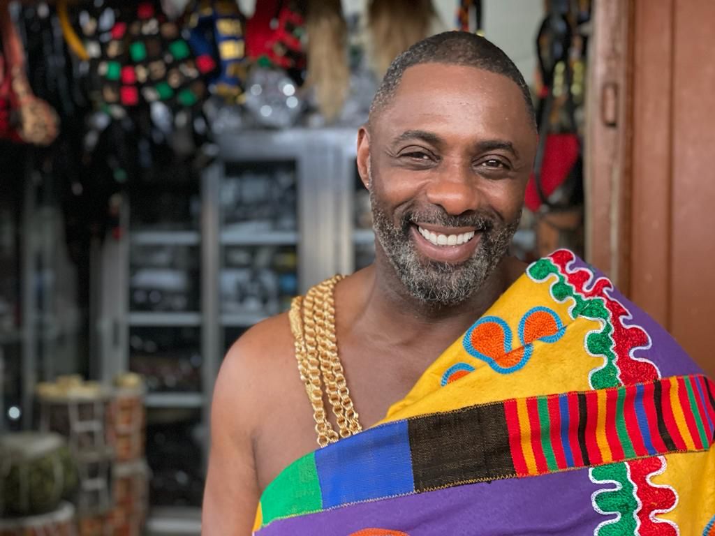 Idris Elba attends Akwasidae in Asante Kingdom