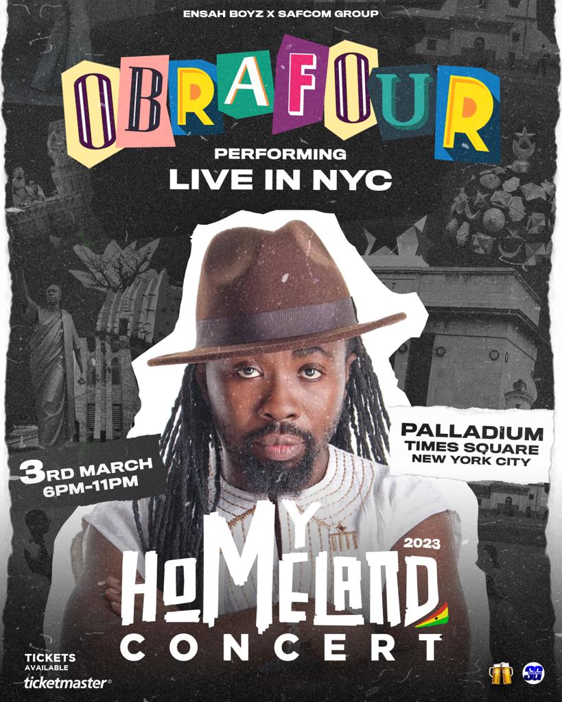 Obrafour kicks off US Tour with “My Homeland Concert”