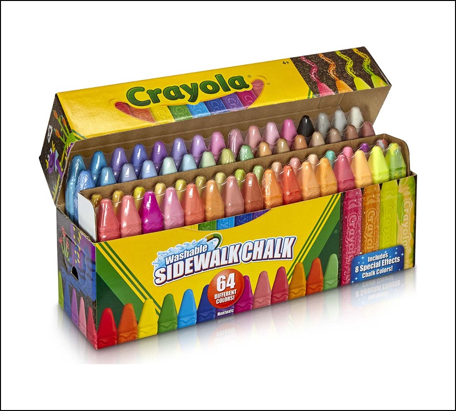 Crayola Sidewalk Chalk | Benefits & More