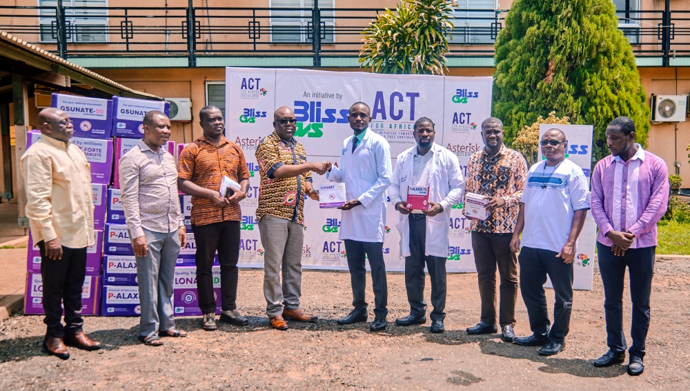 Ho Teaching Hospital Receives Antimalaria Drugs From Bliss GVS Pharma, Ghana