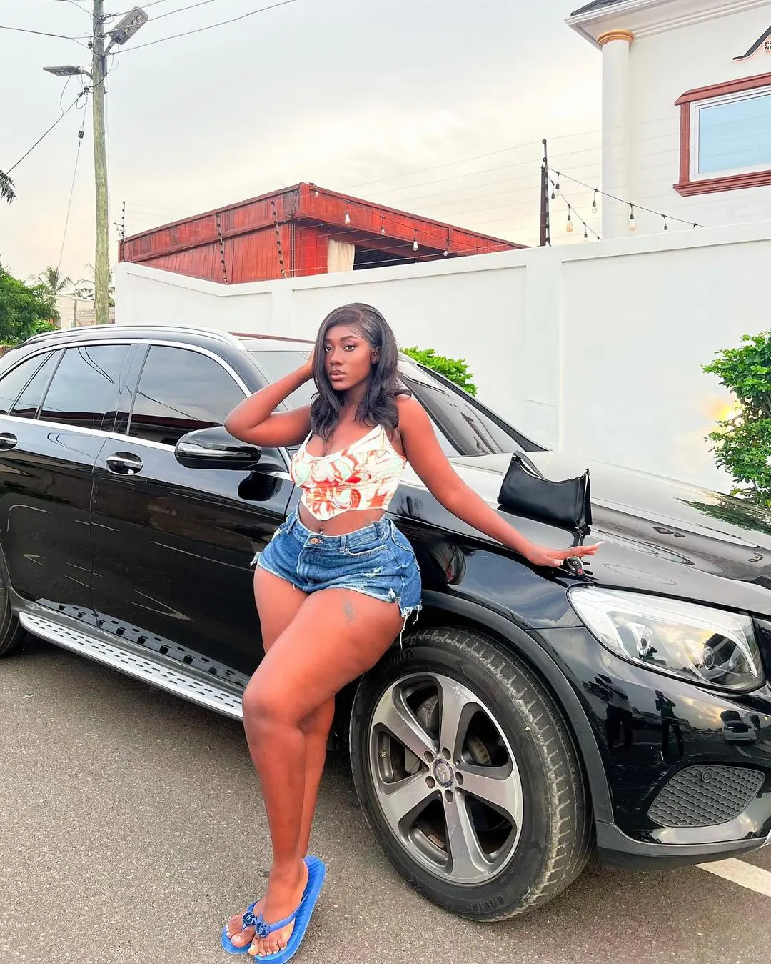 Hajia Bintu reveals how she bought a Mercedes Benz through Snapchat and social media promos