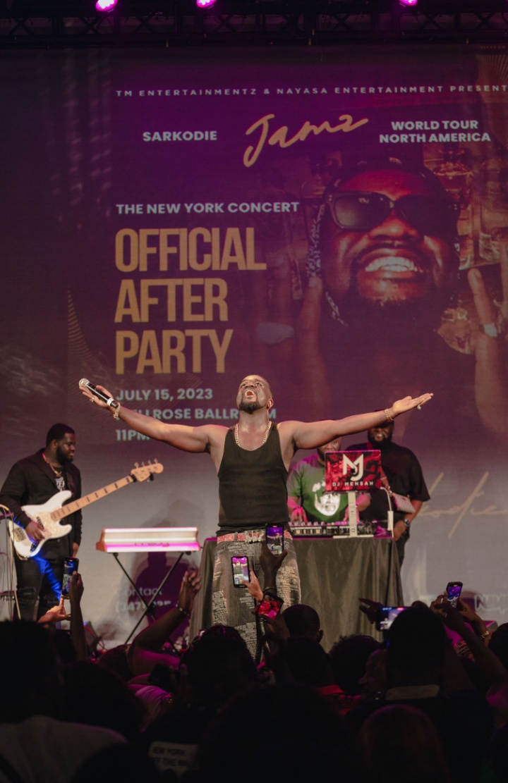 Sarkodie, TM Entertainmentz, and Nayasa Entertainment deliver a show to remember in New York