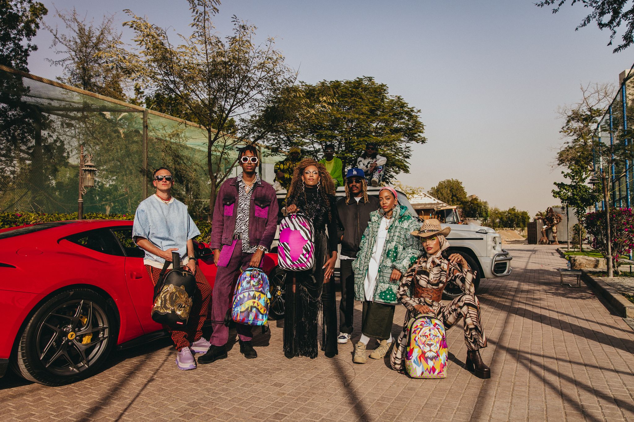 Sprayground Presents Cutting-Edge Collection in Collaboration with Sandflower - An Unparalleled Fusion of Afro-Futurism and Vibrant Fashion Statements