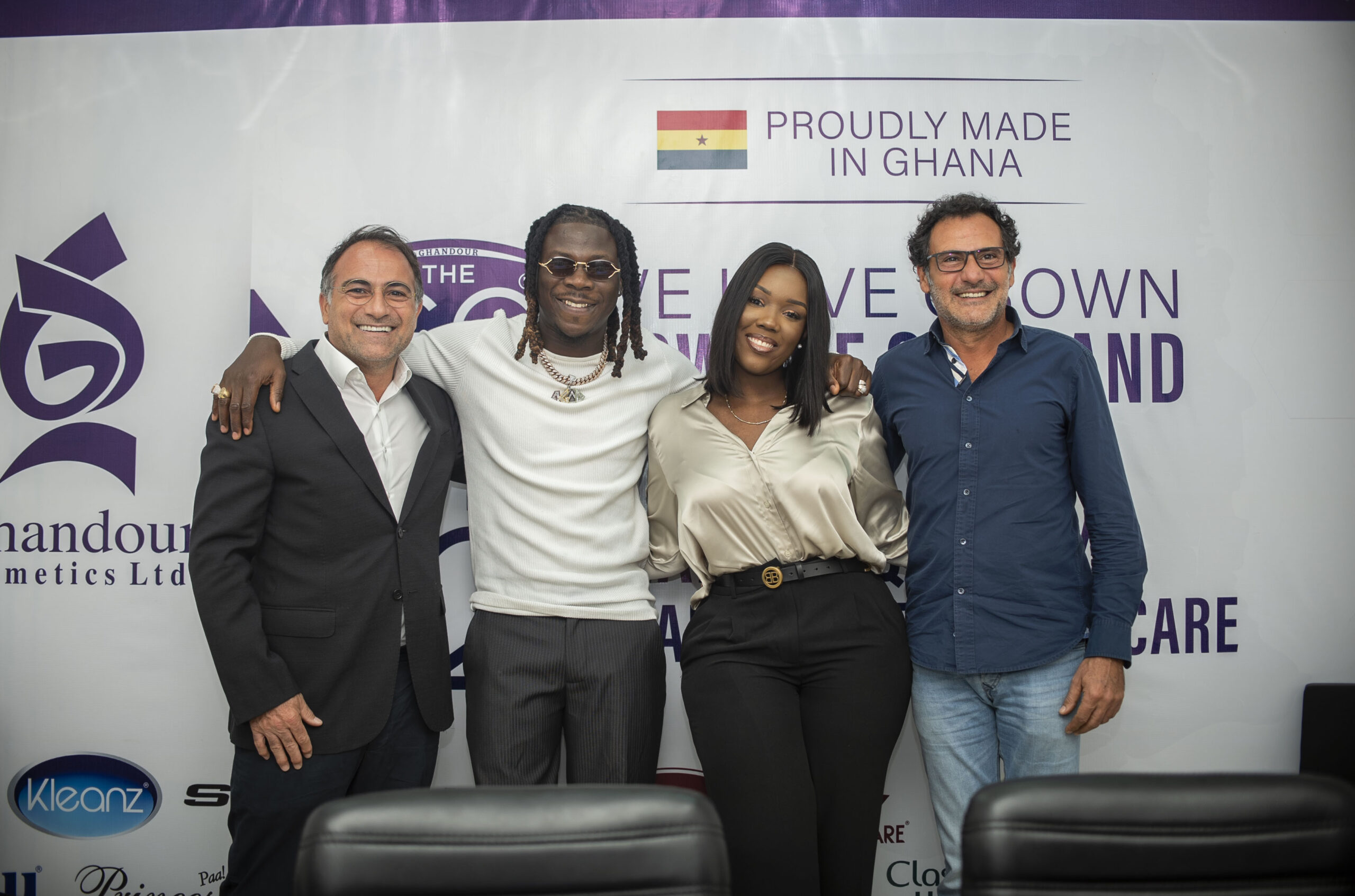 Ghandour Cosmetics Ltd Partners with the Stonebwoy Family as Ambassadors for The GC Brand
