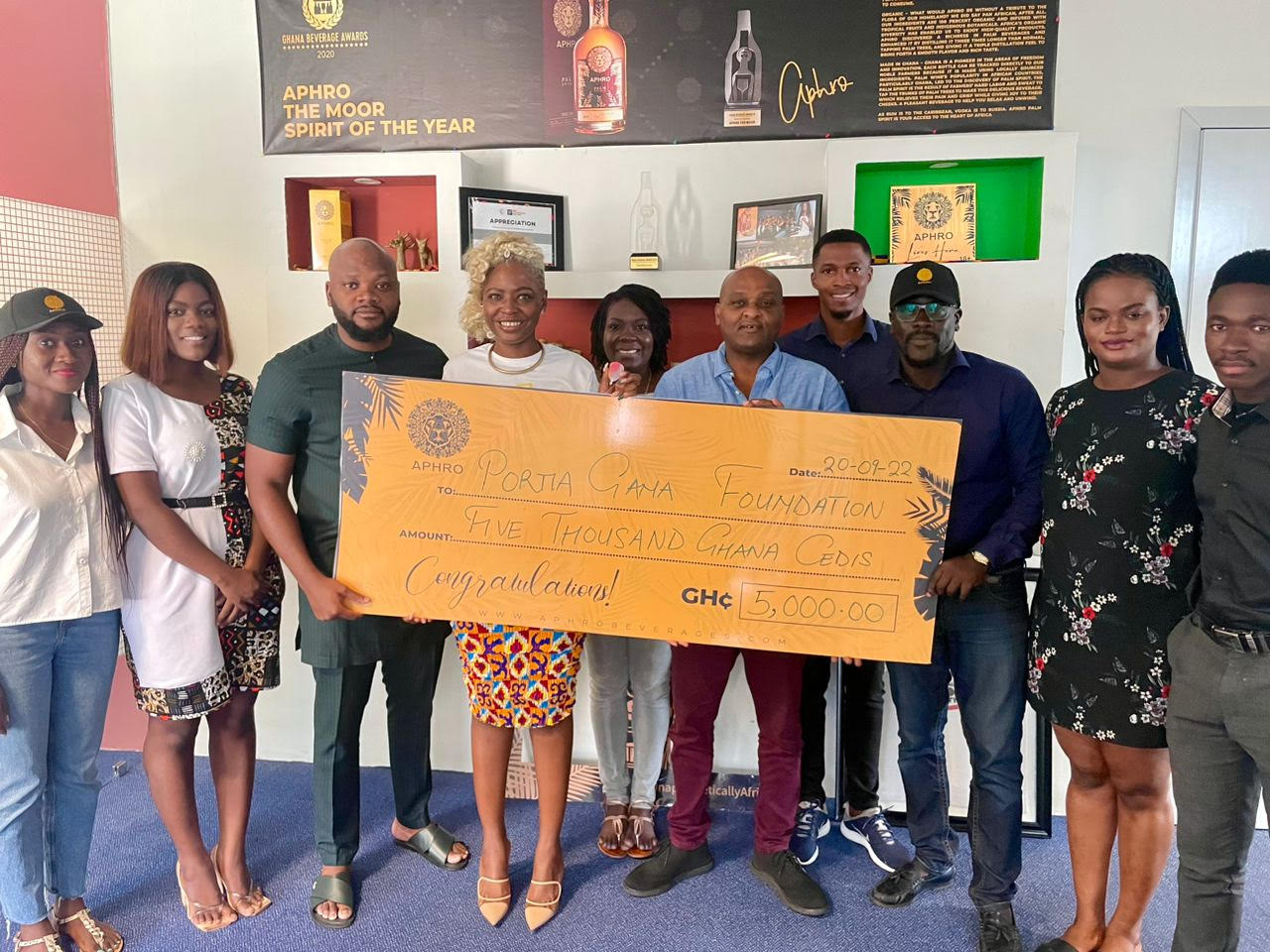 Model Portia Gana Gets Over 30,000ghc Corporate Sponsorships For NGO