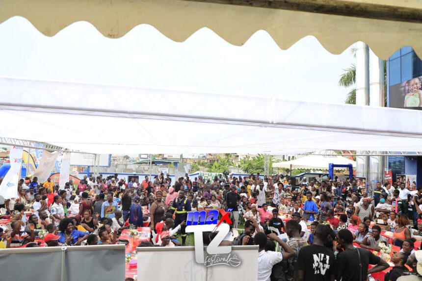 Imax Media feeds over 3000 Ghanaians at Max Tuo Zafi Festival