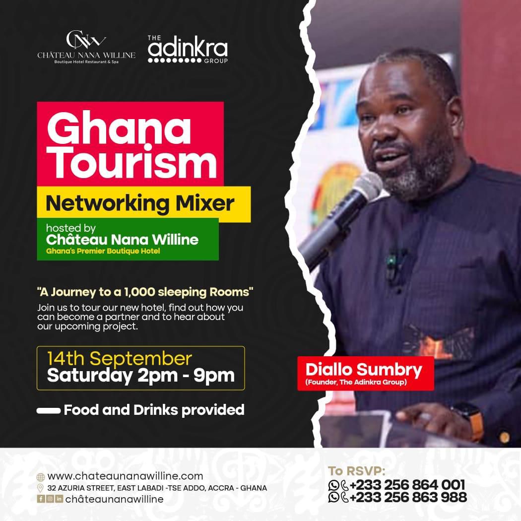 Château Nana Willine hosts Ghana Tourism Networking Mixer