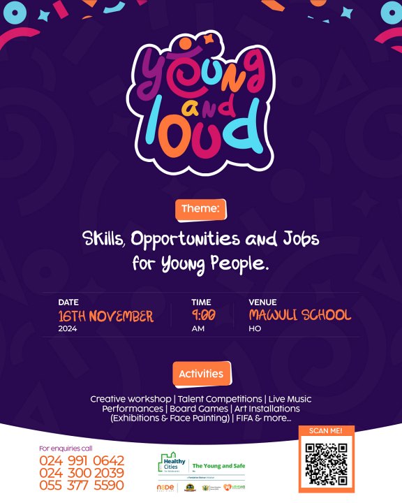 Young and Loud Festival 2024: Skills, Opportunities, and Jobs for Young People